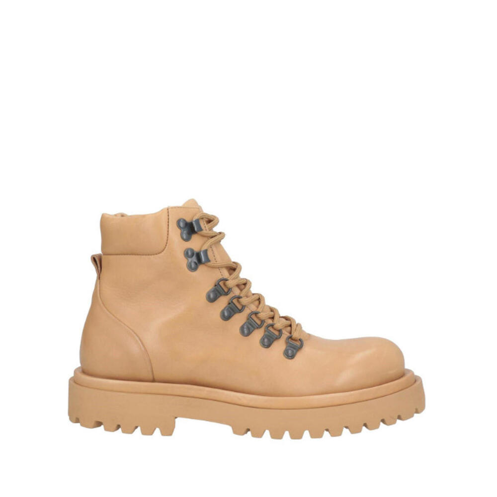 Officine Creative St. Moritz Leather Hiking Boots, $840 NEW, US 8, IT 38, #S147